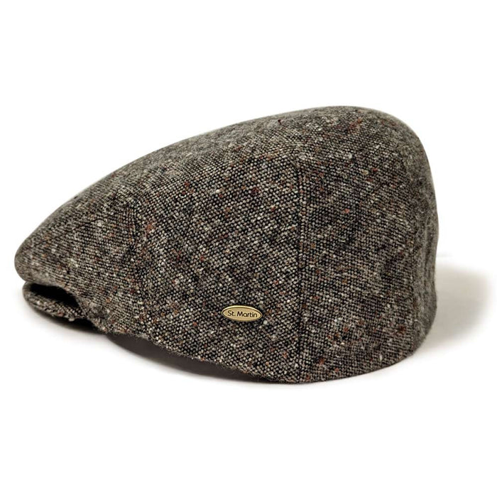 Saint Martin - Farias Orecchio Ultra Warm Wool Blend Flat Cap - back