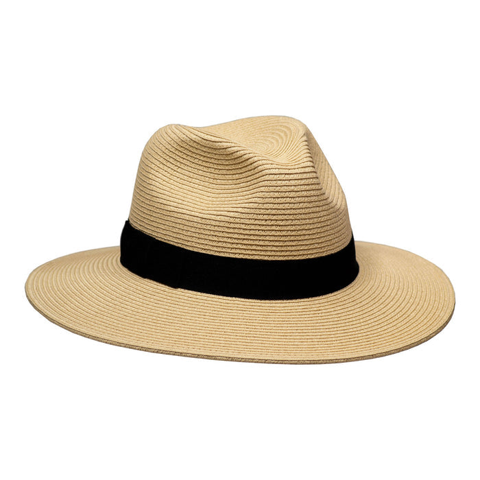 Saint Martin - Paper Braid Fedora (Profile Right)