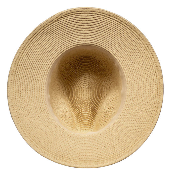 Saint Martin - Paper Braid Fedora (Inside)