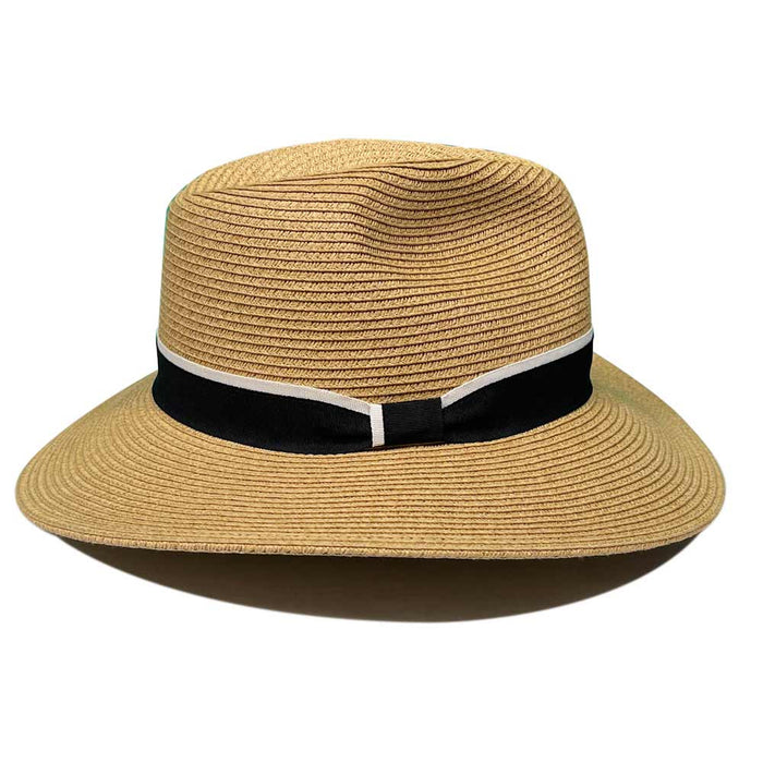 Saint martin - Paper Braid Safari Fedora - Side