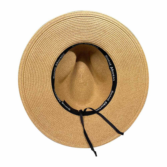 Saint martin - Paper Braid Safari Fedora - Inside
