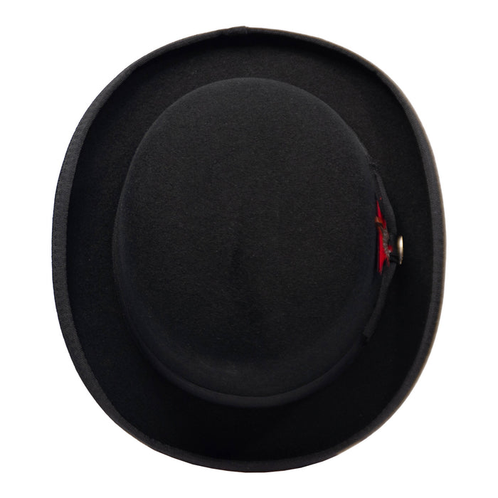 Saint Martin - "Preakness" Wool Felt Derby Hat (Top)
