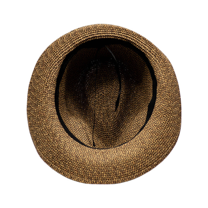 Saint Martin - Resort Fedora Hat Brown (Profile Inside)