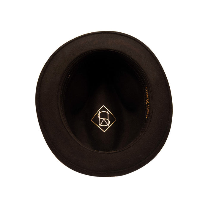 Saint Martin - Milano Wool Felt Fedora (Inside)
