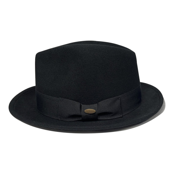Saint Martin - Milano Wool Felt Fedora (Black)