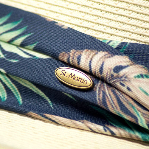 Saint Martin - Toyo Straw Resort Hat (Logo)