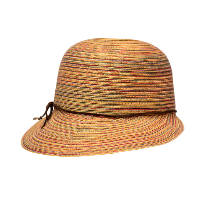 Saint Martin - Sunset Cloche Hat (Profile Side)