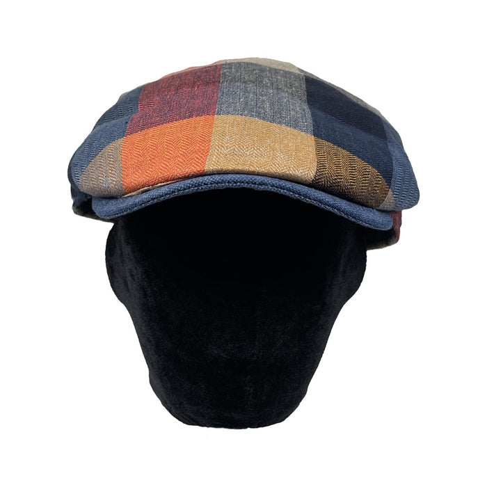 SM-21-Saint-Martin-Taormina-Flat-Cap-Model-Front