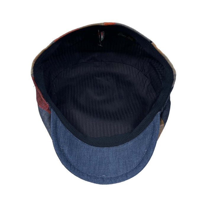 SM-21-Saint-Martin-Taormina-Flat-Cap-Model-Inside