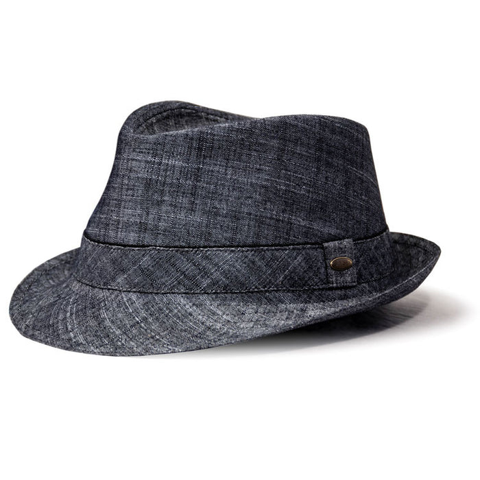 Saint Martin - Trilby Fedora Black (Profile)