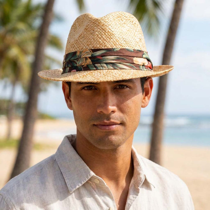 Saint Martin - Tropical Straw Fedora