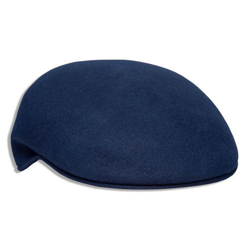 Saint Martin - Wool Ascot Cap Navy (Profile Side)