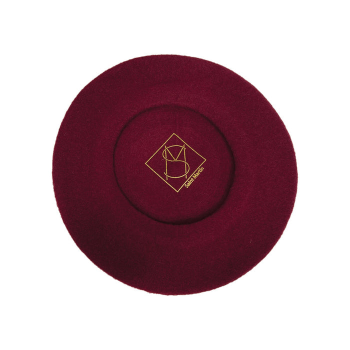 Saint Martin - Wool Felt Beret - Inside