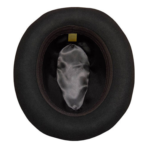 Saint Martin - Wool Felt Upturn Fedora (Inside)