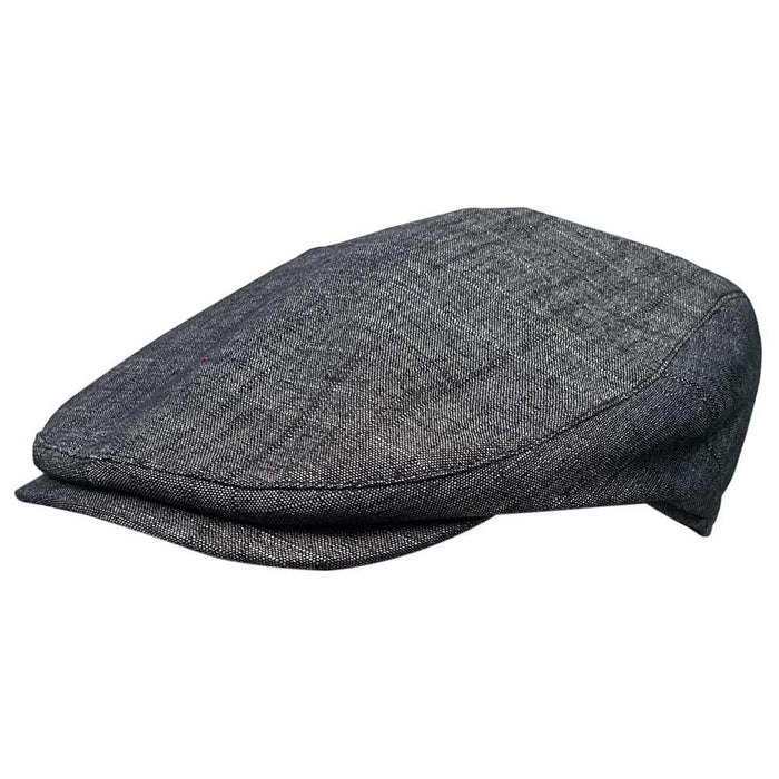 Saint Martin - Charcoal Flat Cap - Style