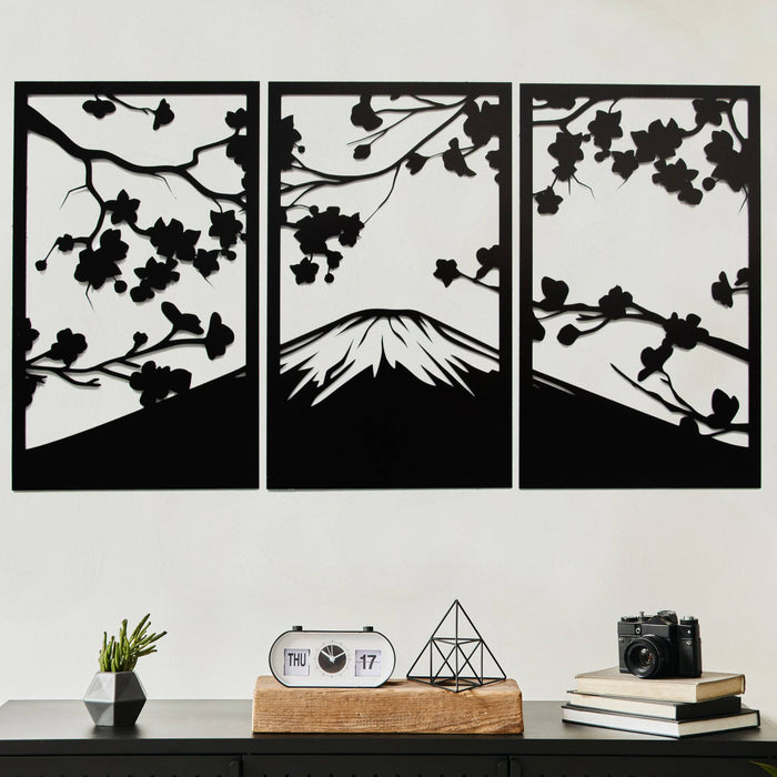 Sakura Cherry Blossom - Metal Wall Art - MetalPlex