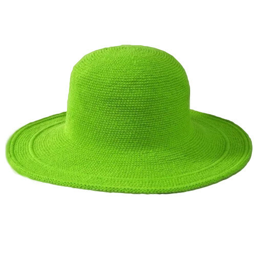 San Diego Hat Company - Cotton Crochet Sun Hat in Apple