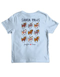 SANTA PAWS REINDEER PUPS, YOUTH SS PUPPIE LOVE