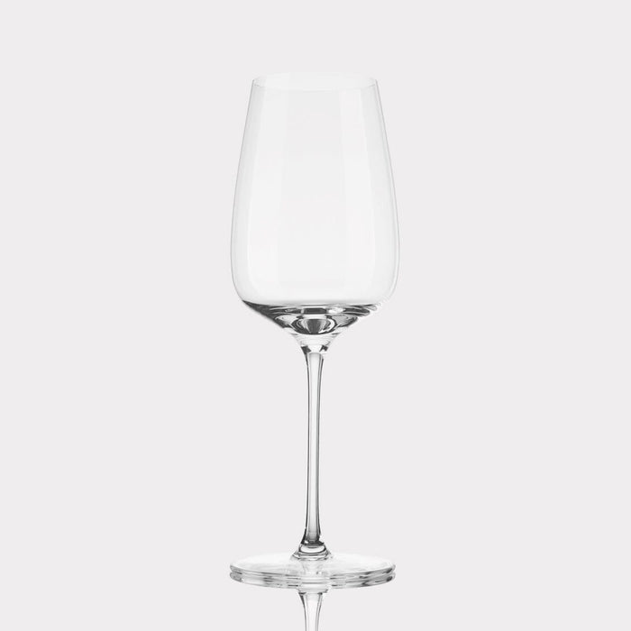 Sauvignon blanc glasses glassware by Fable Home, shown in a clear finish. – #clear