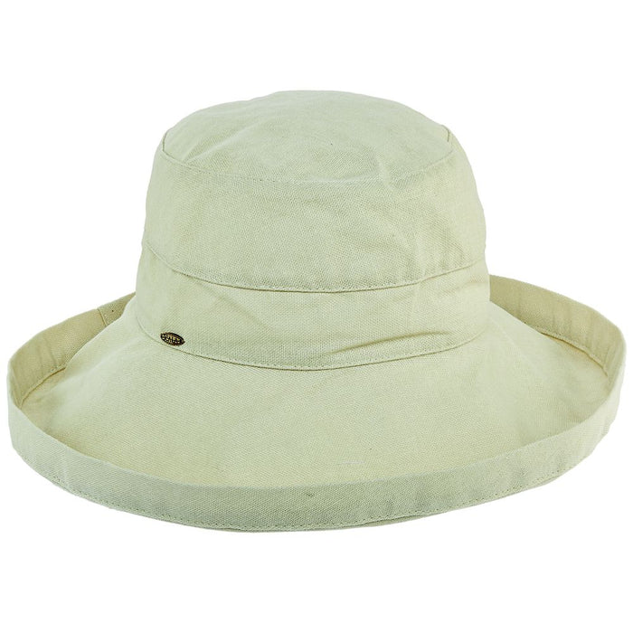 Scala - Cotton Canvas Upbrim Hat
