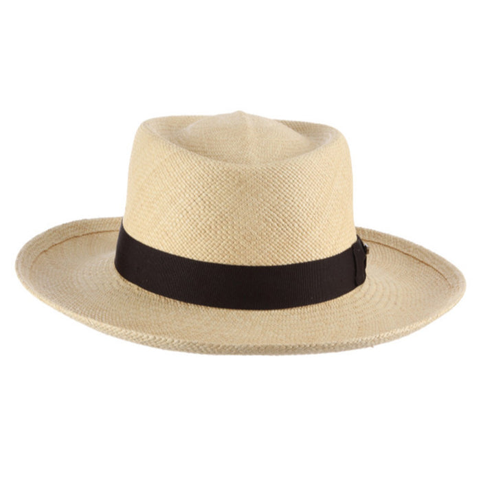 Scala - Grade 3 Panama Gambler Hat - Front