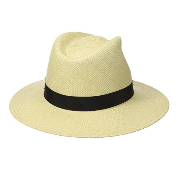 Scala - Panama Bubble Top Safari Hat - Back View