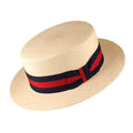 Scala - Panama Skimmer Hat in Natural - Full View