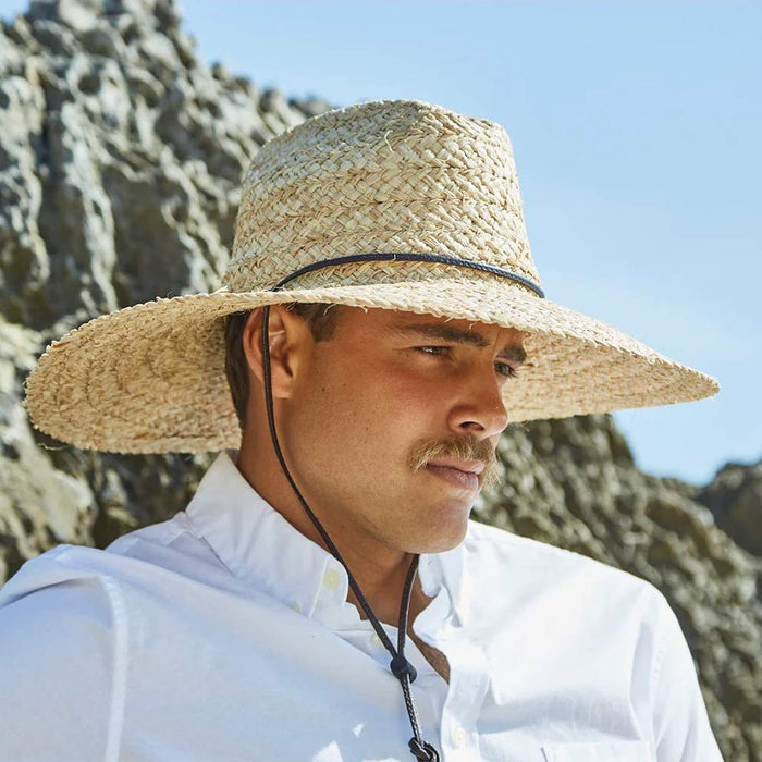 Scala - Raffia Lifeguard Hat - Model1