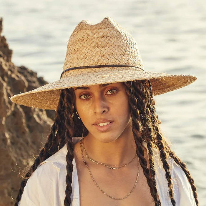 Scala - Raffia Lifeguard Hat - Model2