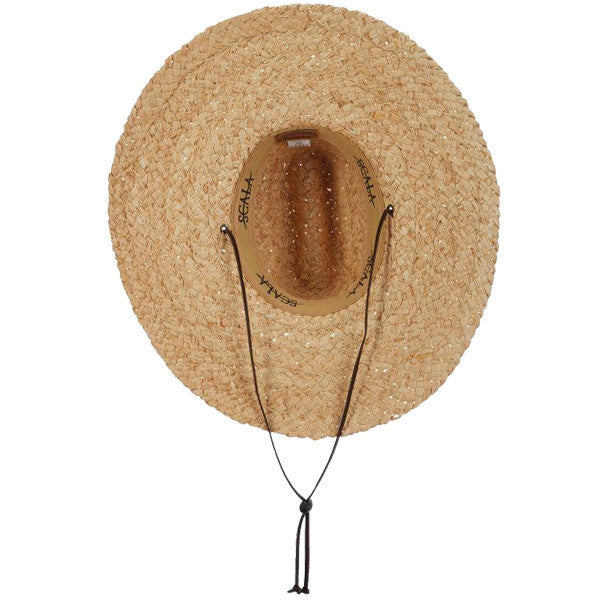 Scala Raffia Lifeguard Hat - Interior