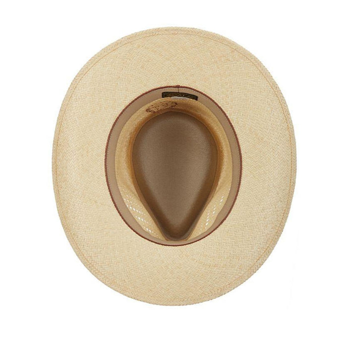 Scala - Muirfield Vented Outback Panama Hat -Inside