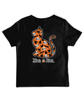 SCAREDY CAT PATTERN KITTIE, YOUTH SS KITTIE KITTIE