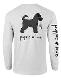 SCHNAUZER PUP (BLACK), ADULT LS PUPPIE LOVE