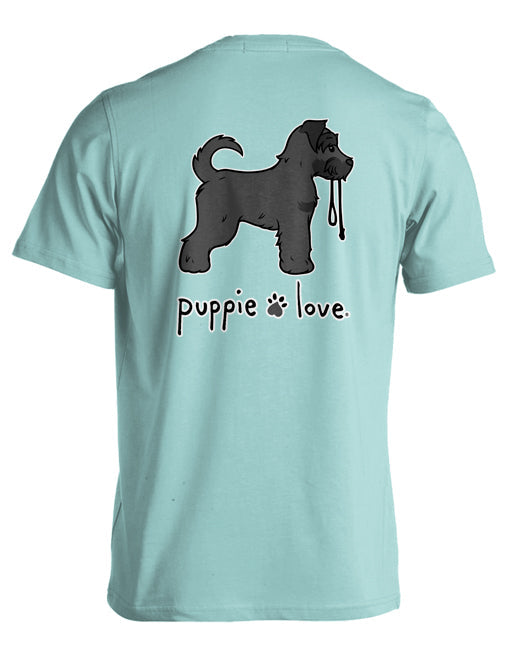 SCHNAUZER PUP (BLACK) PUPPIE LOVE