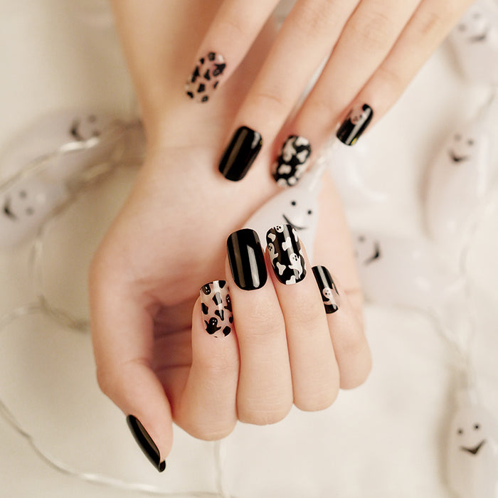 Semi-Cured Gel Nail Wraps - Boo Everywhere