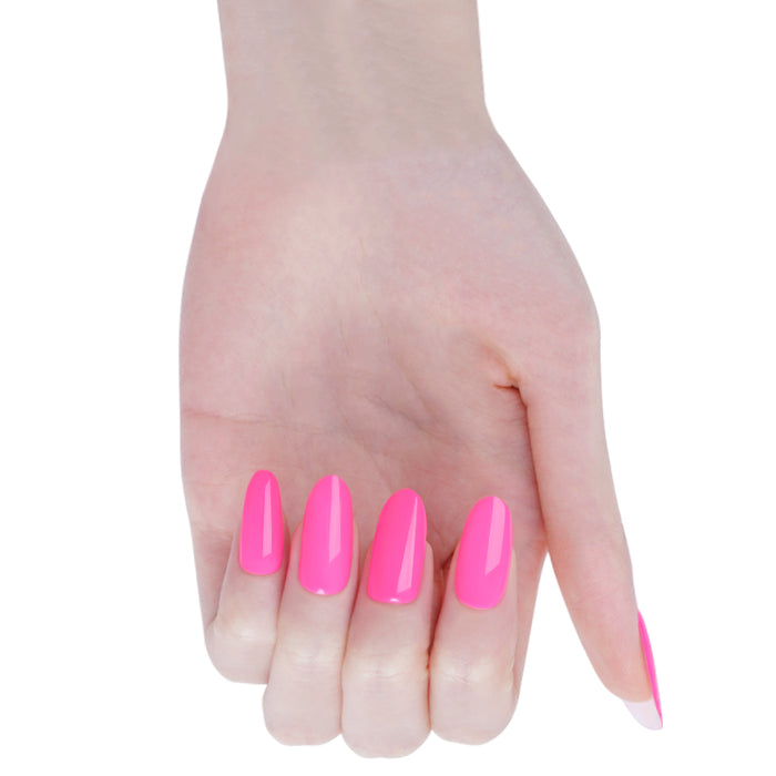 Semi-Cured Gel Nail Wraps - Candy Pink