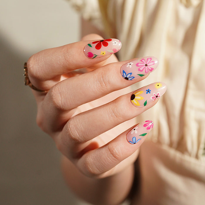 Semi-Cured Gel Nail Wraps - Hello June