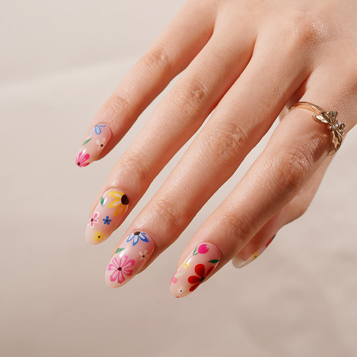 Semi-Cured Gel Nail Wraps - Hello June
