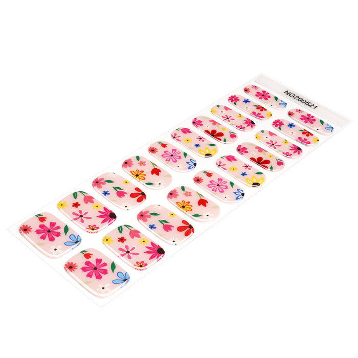 Semi-Cured Gel Nail Wraps - Hello June