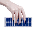 Semi-Cured Gel Nail Wraps - Ink Blue