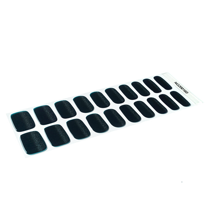 Semi-Cured Gel Nail Wraps - Midnight Teal