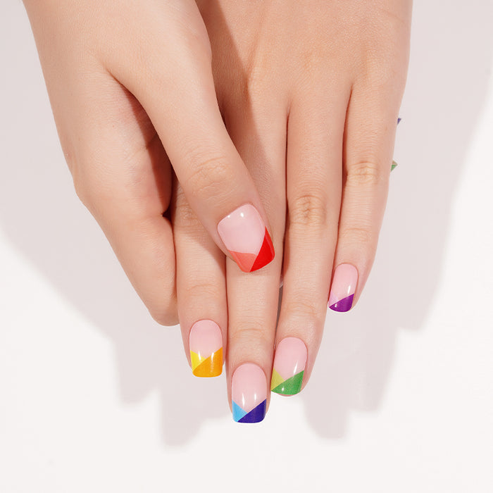Semi-Cured Gel Nail Wraps - On The Bright Side