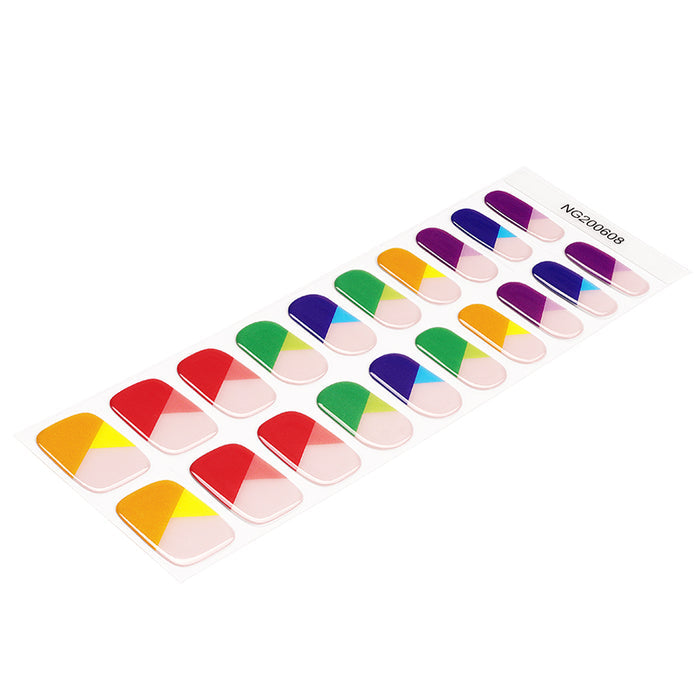 Semi-Cured Gel Nail Wraps - On The Bright Side