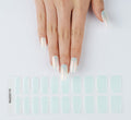 Semi-Cured Gel Nail Wraps - Seafoam Silk