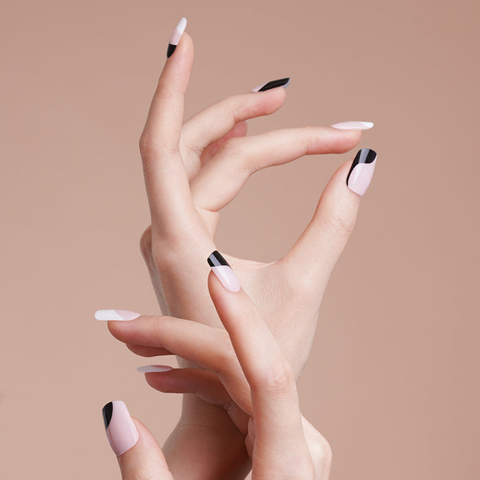 Semi-Cured Gel Nail Wraps - Yin & Yang