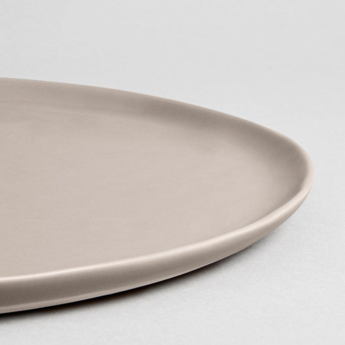 Serving platter dinnerware by Fable Home, shown in a deserttaupe finish. – #deserttaupe