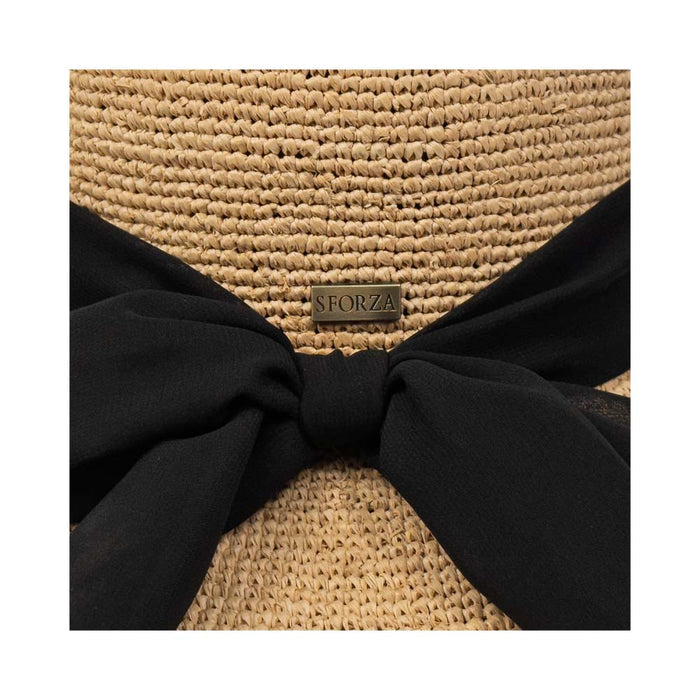 Sforza-Fine-Crocheted-Raffia-Sun-Hat-with-Bow-Detail