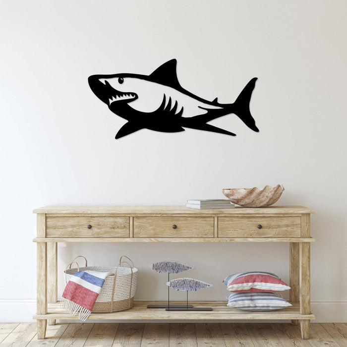 Shark - Metal Wall Art - MetalPlex