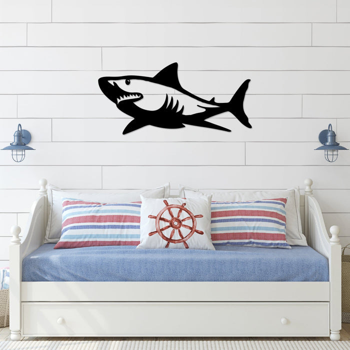 Shark - Metal Wall Art - MetalPlex