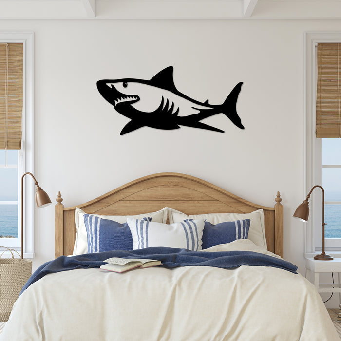 Shark - Metal Wall Art - MetalPlex